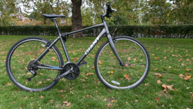 giant rapid 2 2018 flat bar road bike blue